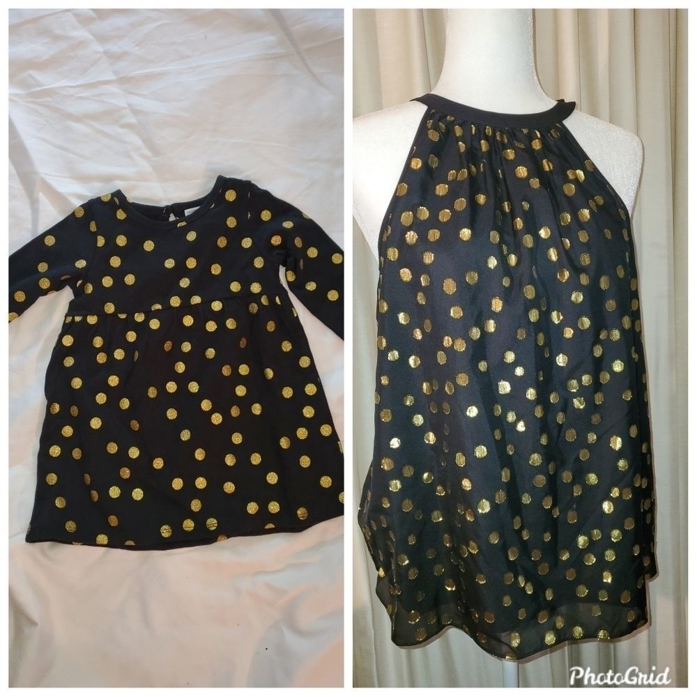 Mother and daughter polkadot outfit sz S a…